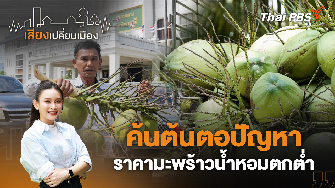 ค้นต้นตอปัญหา ราคามะพร้าวน้ำหอมตกต่ำ