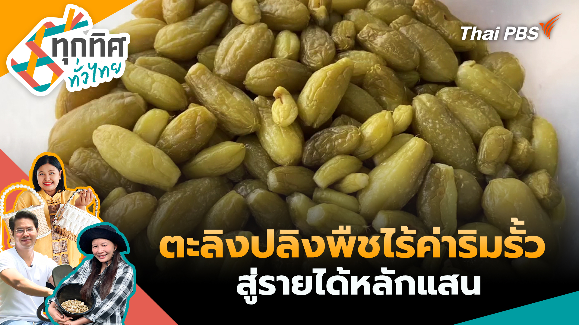 ตะลิงปลิงพืชไร้ค่าริมรั้วสู่รายได้หลักแสน
