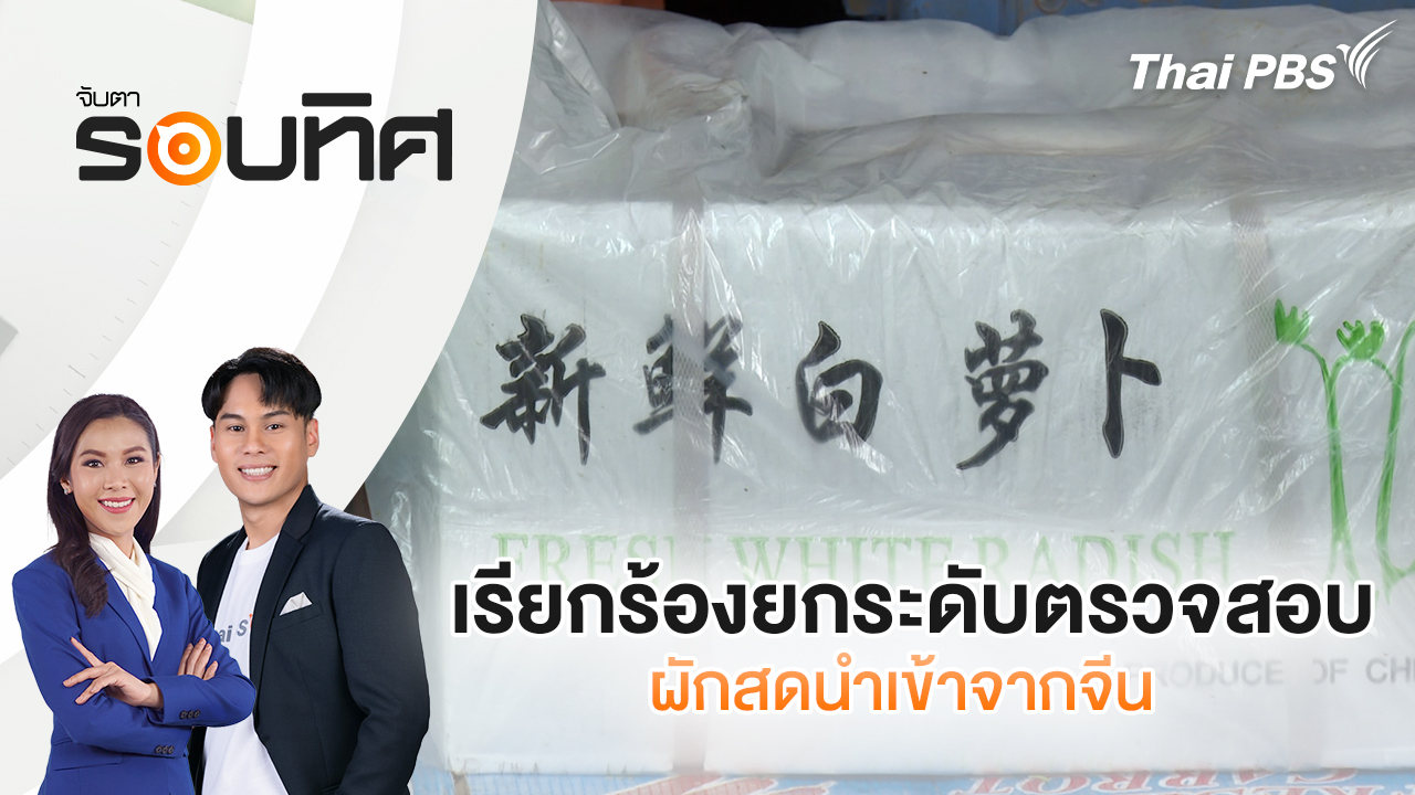 เรียกร้องยกระดับตรวจสอบผักสดนำเข้าจากจีน