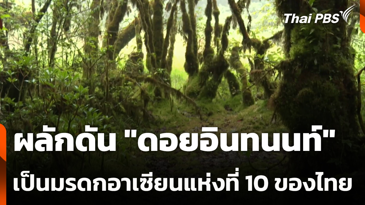 ผลักดัน "ดอยอินทนนท์" เป็นมรดกอาเซียนแห่งที่ 10 ของไทย